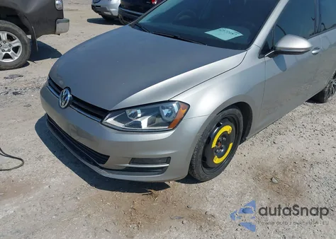 2016 Volkswagen Golf Tsi Se 4-Door из США, поврежденный, VIN 3VW217AU0GM042835